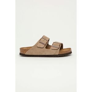 Birkenstock - Semišové šľapky Arizona 951303-Taupe,