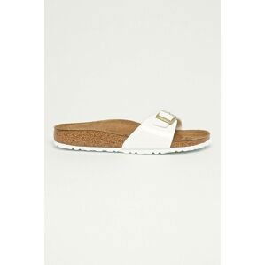 Birkenstock - Šľapky Madrid 1005310-Patent.Whi,