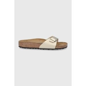 Šľapky Birkenstock Madrid 1016107-Gold, dámske, zlatá farba