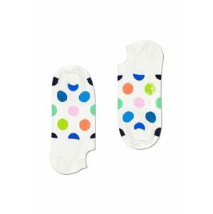 Ponožky Happy Socks biela farba