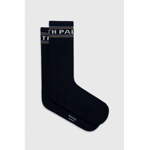 Ponožky PS Paul Smith pánske, tmavomodrá farba