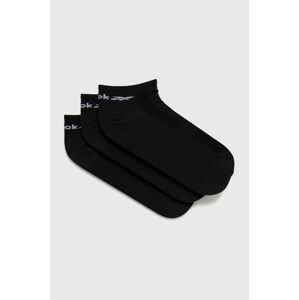 Ponožky Reebok FQ5348 pánske, čierna farba