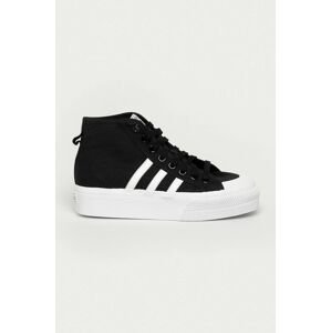 adidas Originals - Tenisky Nizza Platform Mid FY2783-BLK/WHT,