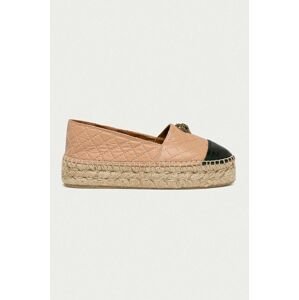 Kurt Geiger London - Kožené espadrilky Morella Eagle