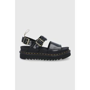 Sandále Dr. Martens Vegan Voss DM26803001.Vegan.Voss-Black, dámske, čierna farba, na platforme