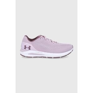 Topánky Under Armour HOVR Sonic 4 3023559 ružová farba, na plochom podpätku