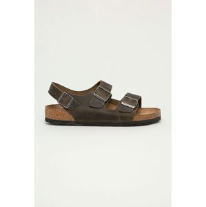 Birkenstock - Kožené sandále Milano