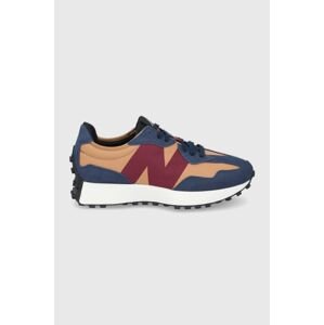 Topánky New Balance MS327TA hnedá farba