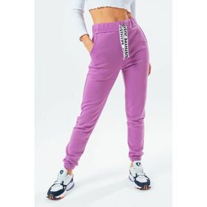 Nohavice Hype LILAC dámske, fialová farba, jednofarebné