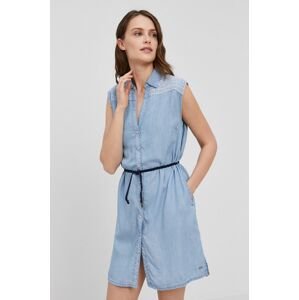 Šaty Pepe Jeans mini, rovné