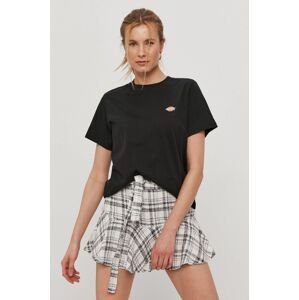 Tričko Dickies DK0A4XDABLK-BLACK, dámske, čierna farba