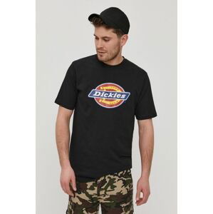 Tričko Dickies DK0A4XC9BLK-BLACK, čierna farba, s potlačou