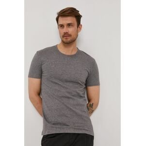 Tričko PS Paul Smith pánske, šedá farba, vzorované