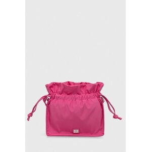 Kozmetická taška United Colors of Benetton ružová farba