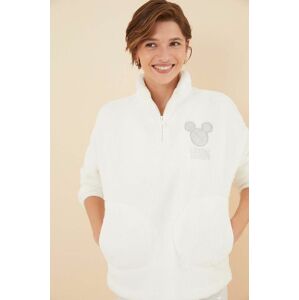 Pyžamo women'secret Mickey Mouse dámske, béžová farba, 3136115