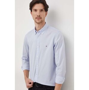 Bavlnená košeľa Tommy Hilfiger pánska, slim, s golierom button-down