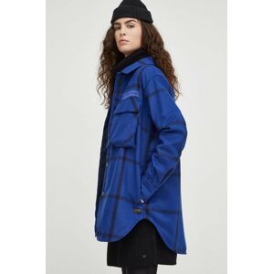 Košeľové sako G-Star Raw prechodná, oversize