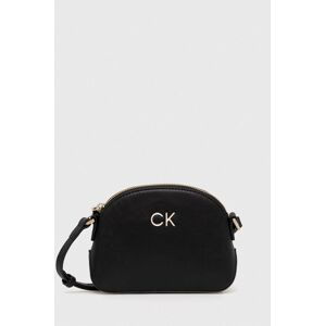Kabelka Calvin Klein čierna farba