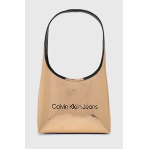 Kabelka Calvin Klein Jeans oranžová farba