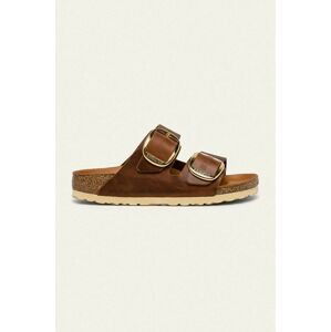 Birkenstock - Kožené šľapky Arizona Big Buckle 1011073-COGNAC,