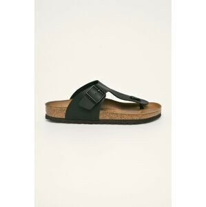 Žabky Birkenstock pánske, čierna farba