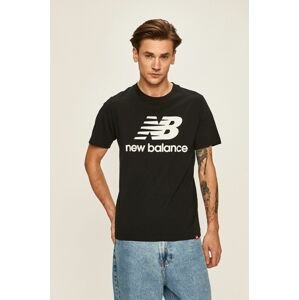 New Balance - Pánske tričko MT01575BK-BLACK,