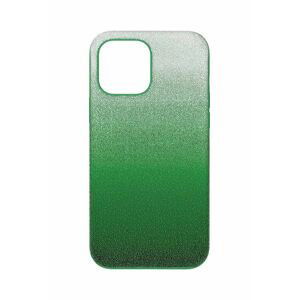 Puzdro na mobil Swarovski 5650674 HIGH 13 PRO MAX zelená farba