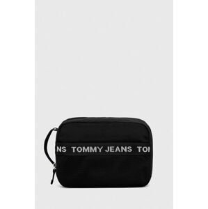 Kozmetická taška Tommy Jeans čierna farba