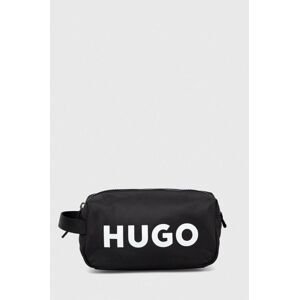 Kozmetická taška HUGO čierna farba
