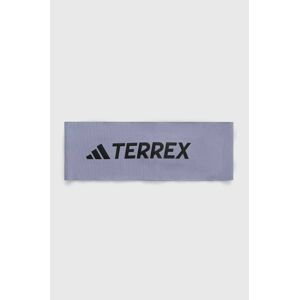 Čelenka adidas TERREX fialová farba