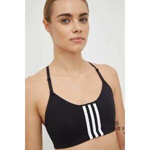 Športová podprsenka adidas Performance Aeroimpact čierna farba