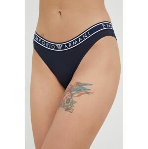 Nohavičky Emporio Armani Underwear 2-pak tmavomodrá farba