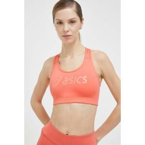 Športová podprsenka Asics Core oranžová farba