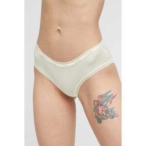 Nohavičky Calvin Klein Underwear žltá farba