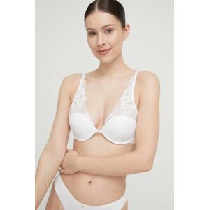 Podprsenka women'secret FEMININE LACE biela farba, čipkovaná, jednofarebná, 3545766