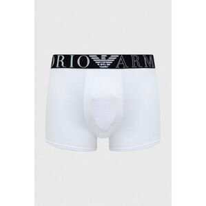 Boxerky Emporio Armani Underwear pánske, biela farba