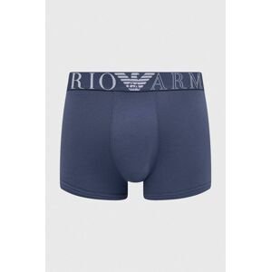 Boxerky Emporio Armani Underwear pánske, tmavomodrá farba