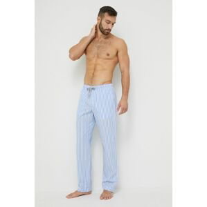 Bavlnené pyžamové nohavice GAP vzorovaná