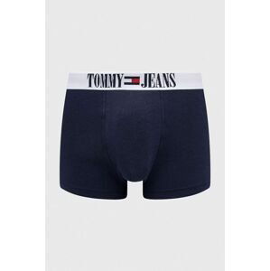 Boxerky Tommy Jeans pánske, tmavomodrá farba