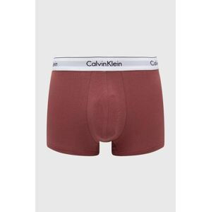 Boxerky Calvin Klein Underwear 3-pak pánske, tmavomodrá farba