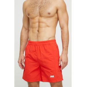 Plavkové šortky Helly Hansen Calshot červená farba