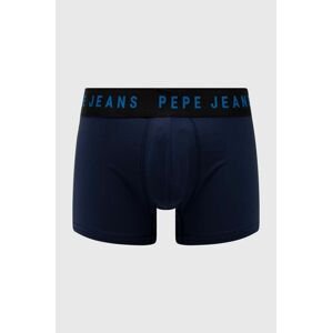 Boxerky Pepe Jeans 2-pak pánske, tmavomodrá farba