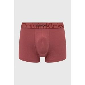 Boxerky Calvin Klein Underwear pánske, ružová farba