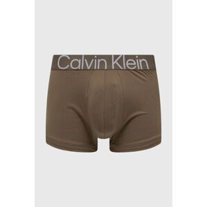 Boxerky Calvin Klein Underwear pánske, zelená farba