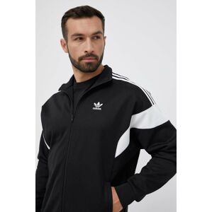 Mikina adidas Originals pánska, čierna farba, vzorovaná