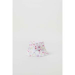 Detský bavlnený klobúk OVS ružová farba, bavlnený