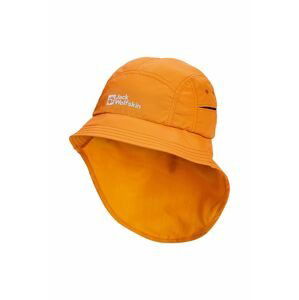 Detský klobúk Jack Wolfskin VILLI VENT LONG HAT K oranžová farba