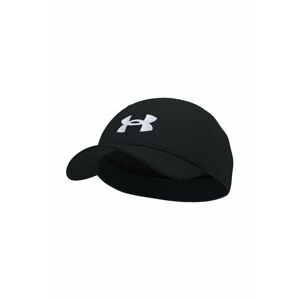 Detská baseballová čiapka Under Armour čierna farba, s potlačou