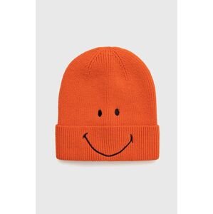 Čiapka GAP X Smiley oranžová farba,