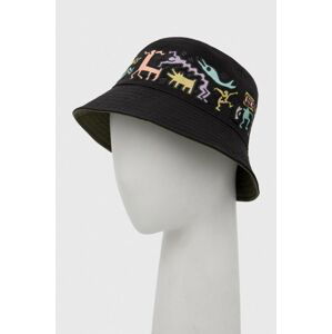 Obojstranný klobúk Billabong čierna farba
